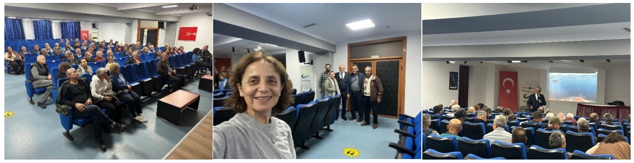 Picture 1. The public engagement with science and environmental knowledge activity took place and its participant list in Fındıklı on 13/10/2025.