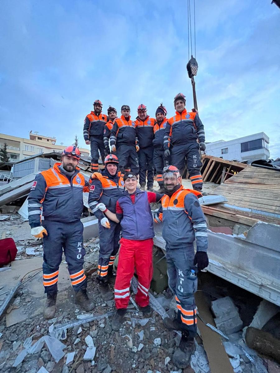 KTÜ Arama Kurtarma ve UMKE Ekipleri