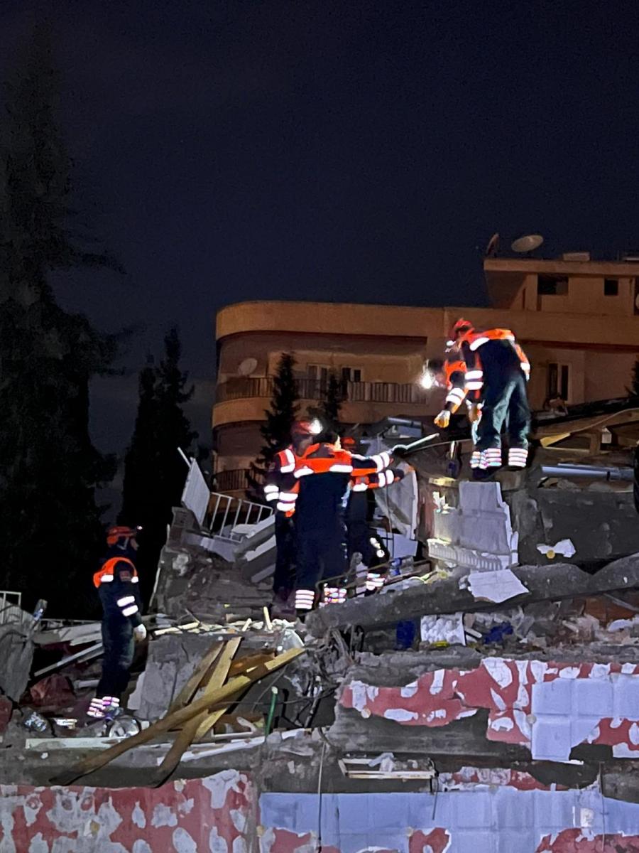 KTÜ Arama Kurtarma ve UMKE Ekipleri