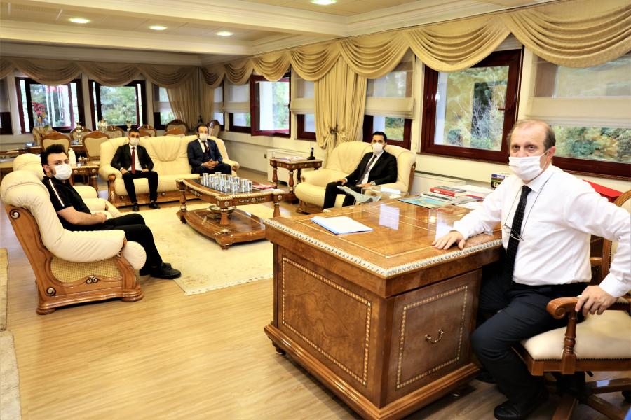 Yeniden Refah Partisi Trabzon Gençlik Kolları Başkanı ve Heyeti