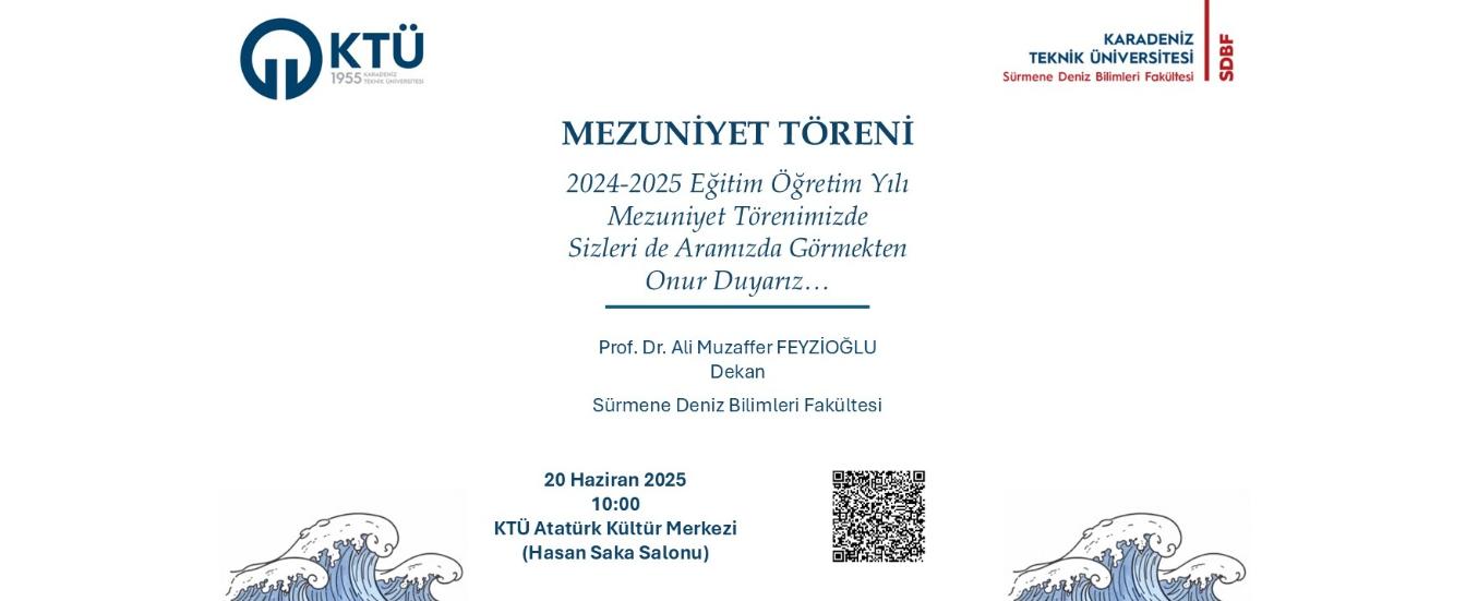 2024-2025 Mezuniyet Davetiyesi