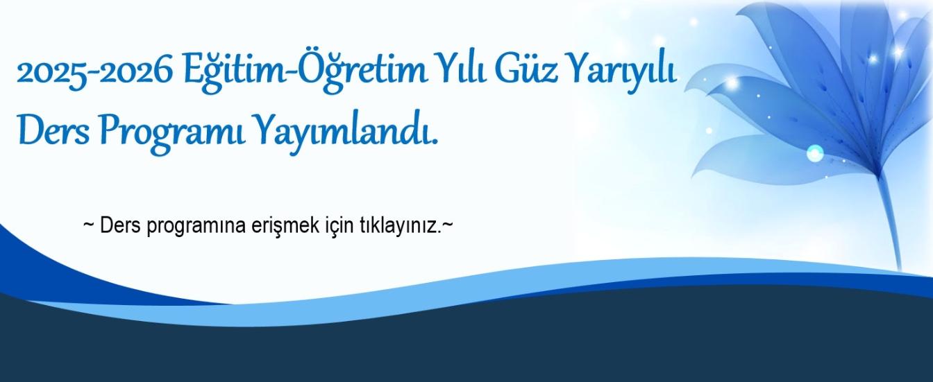 Ders programı