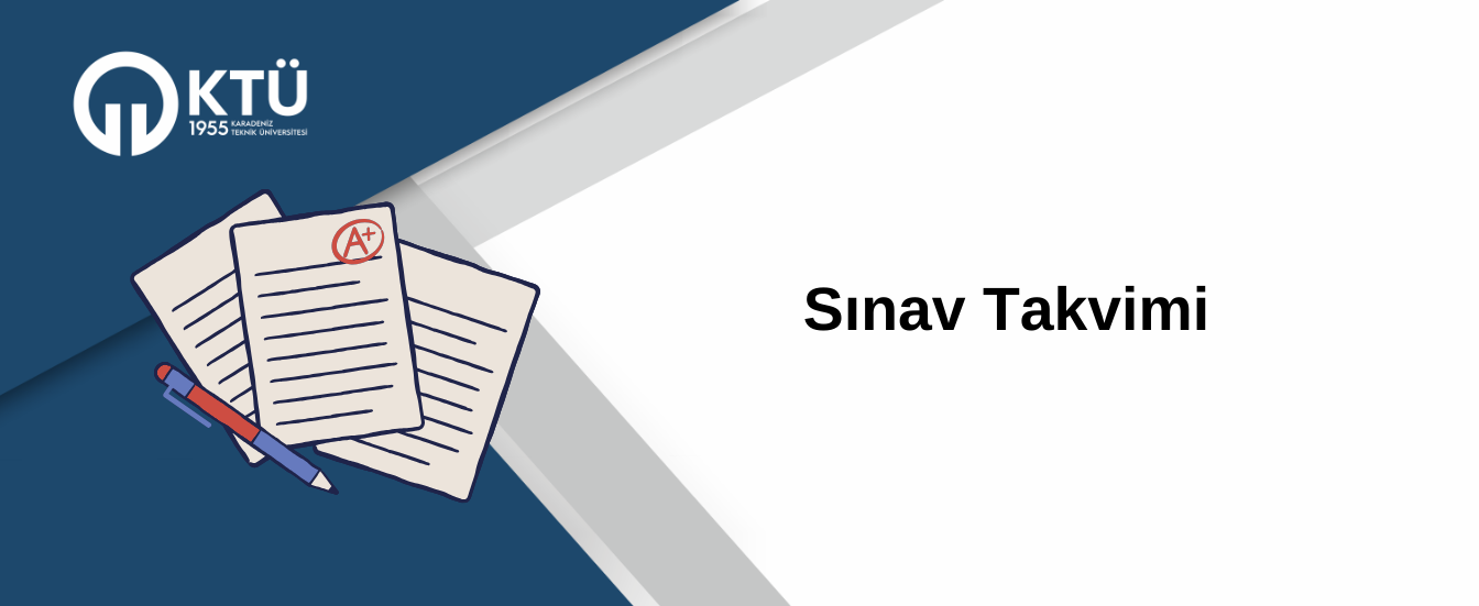 SINAV TAKVİMİ