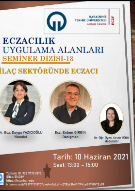 Eczacılık Uygulama Alanları Seminer Dizisi-13