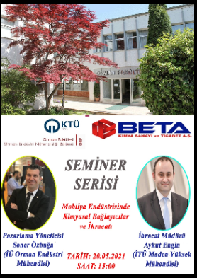 OEM Seminerler Serisi - Mobilya Endüstrisinde Kimyasal Bağlayıcılar ve İhracatı