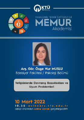 Yetişkinlerde Davranış Bozuklukları ve Uyum Problemleri