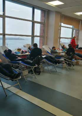 Meslek Yüksekokulumuzdan Türk Kızılayına 81 Ünite Kan Bağışı