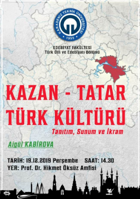 Kazan-Tatar Türk Kültürü