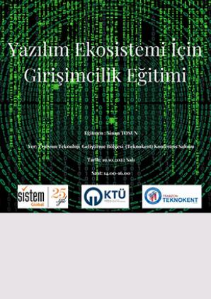 Yazılım Ekosistemi İçin Girişimcilik Eğitimi
