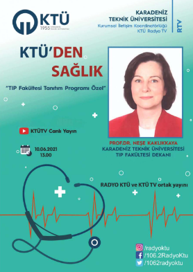 Dekanımız Prof. Dr. Neşe KAKLIKKAYA Canlı Yayında!