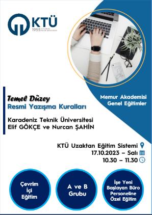 Temel Düzey Resmi Yazışma Kuralları