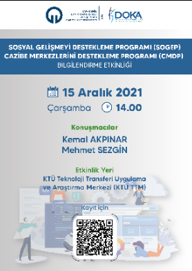 CMDP ve SOGEP Programları Bilgilendirme Etkinliği