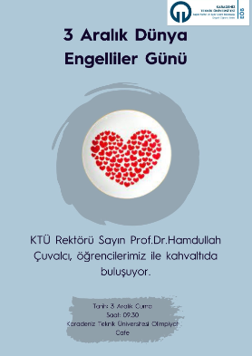 3 Aralık Dünya Engeliler Günü