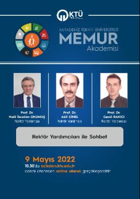 Rektör Yardımcıları ile Sohbet