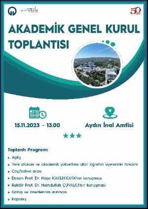 Akademik Genel Kurul Toplantısı