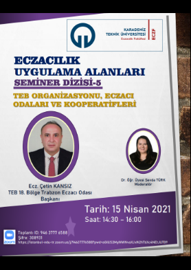 Eczacılık Uygulama Alanları Seminer Dizisi-5