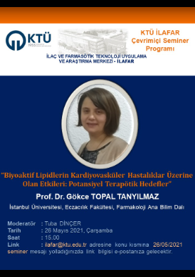 Biyoaktif Lipidlerin Kardiyovasküler Hastalıklar Üzerine Olan Etkileri: Potansiyel Terapötik Hedefler