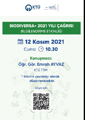 BIODIVERSA+ 2021 Yılı Çağrısı Bilgilendirme Etkinliği