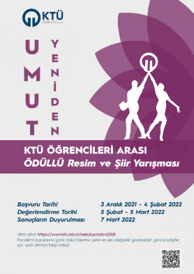 KTÜ Öğrencileri Arası Ödüllü Resim ve Şiir Yarışması