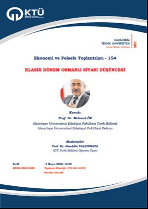 Ekonomi ve Felsefe Toplantıları - 154