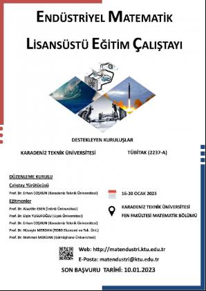 Endüstriyel Matematik Lisansüstü Eğitim Çalıştayı (EMLEÇ 2023)