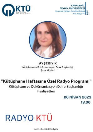 Kütüphane Haftasına Özel Radyo Programı