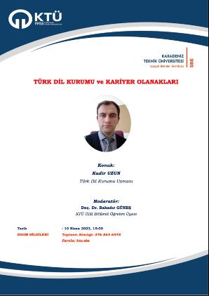 Lisansüstü Öğrencilere Yönelik Eğitim Etkinliği-I