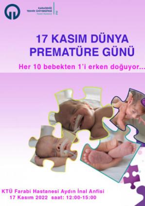 17 Kasım Dünya Prematüre Günü