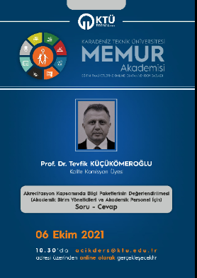 Akreditasyon Kapsamında Bilgi Paketlerinin Değerlendirilmesi