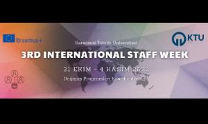 3rd İnternational Staff Week