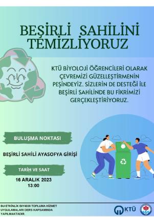 Beşirli Sahilini Temizliyoruz !