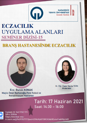 Eczacılık Uygulama Alanları Seminer Dizisi-15