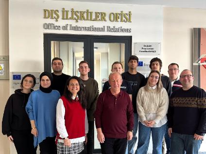 Yurt Dışından Gelen Erasmus+ Öğrencilerimizle Koordinatörlüğümüzde Bir Araya Geldik