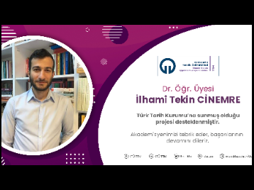 Akademisyenimize Türk Tarih Kurumu Proje Desteği