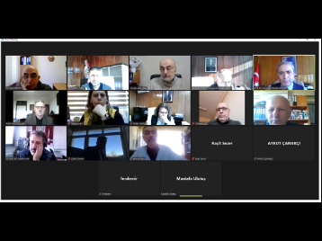 Ders planlarının güncellenmesi ile ilgili Eğitim Komisyonu toplantısı gerçekleştirildi. 