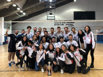 KTÜ Voleybolda da Önde