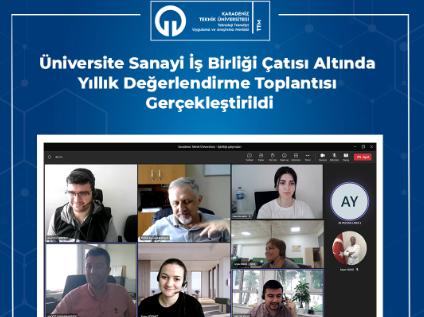 Üniversite Sanayi İş Birliği Çatısı Altında Yıllık Değerlendirme Toplantısı Gerçekleştirildi! 