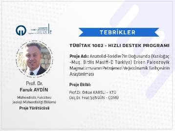 Akademisyenimize TÜBİTAK Proje Desteği