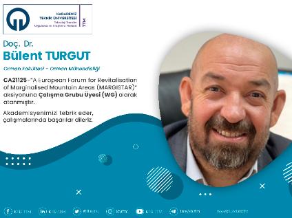 Doç. Dr. Bülent TURGUT COST Programına Çalışma Grubu Üyesi (WG) Olarak Atandı