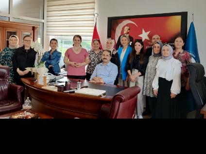 Öğrenci İşleri Daire Başkanlığı Personelinden, Başkanımıza Hayırlı Olsun Ziyareti