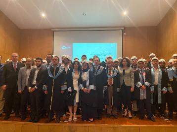 Sürmene Deniz Bilimleri Fakültesi Gemi İnşaatı ve Gemi Makineleri Mühendisliği Bölümü Mezuniyet Coşkusu