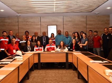 Hastanemizde Turuncu Kod (KBRN) Tatbikatı Başarıyla Gerçekleştirildi