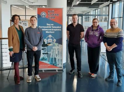 Estonya'dan Gelen Erasmus+ Staj Öğrencileri Üniversitemizde Stajlarına Başladılar