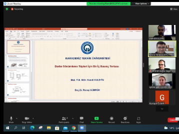 USİMP Ulusal Patent Fuarı ve Üniversite Sanayi İş Birliği Kongresi Kapsamında Ticarileştirme Toplantıları Gerçekleştirildi