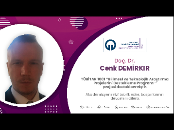 Akademisyenimize TÜBİTAK 1001 Proje Desteği