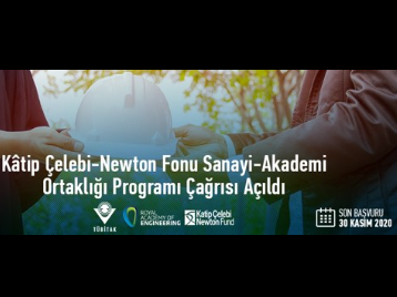Kâtip Çelebi-Newton Fonu Sanayi-Akademi Ortaklığı Programı Çağrısı Bilgilendirme Webinarı Düzenlenecektir!