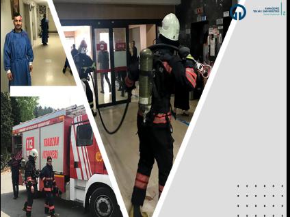 Yangın Tahliye Tatbikatı Başarı ile Gerçekleştirildi