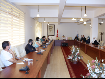 Sağlık İşçileri Sendikası Temsilcileri, Üniversitemizi Ziyaret Etti