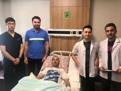 Farabi Hastanesi'nde Hayata Tutundu