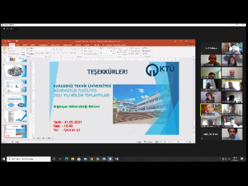 Bilgisayar Mühendisliği Bölümü Tanışma ve Değerlendirme Toplantısı yapıldı.